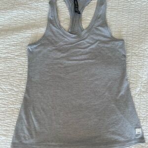 Vuori Light Gray Racerback Tank Top